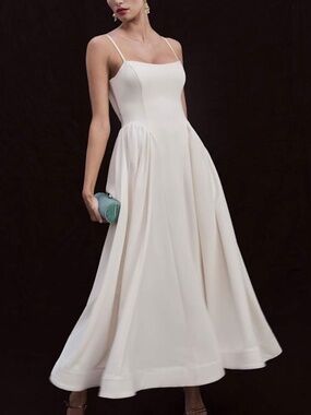 Reformation BONIE Fior Di Latte Ivory White Wedding Dress - Size 4 - with tags